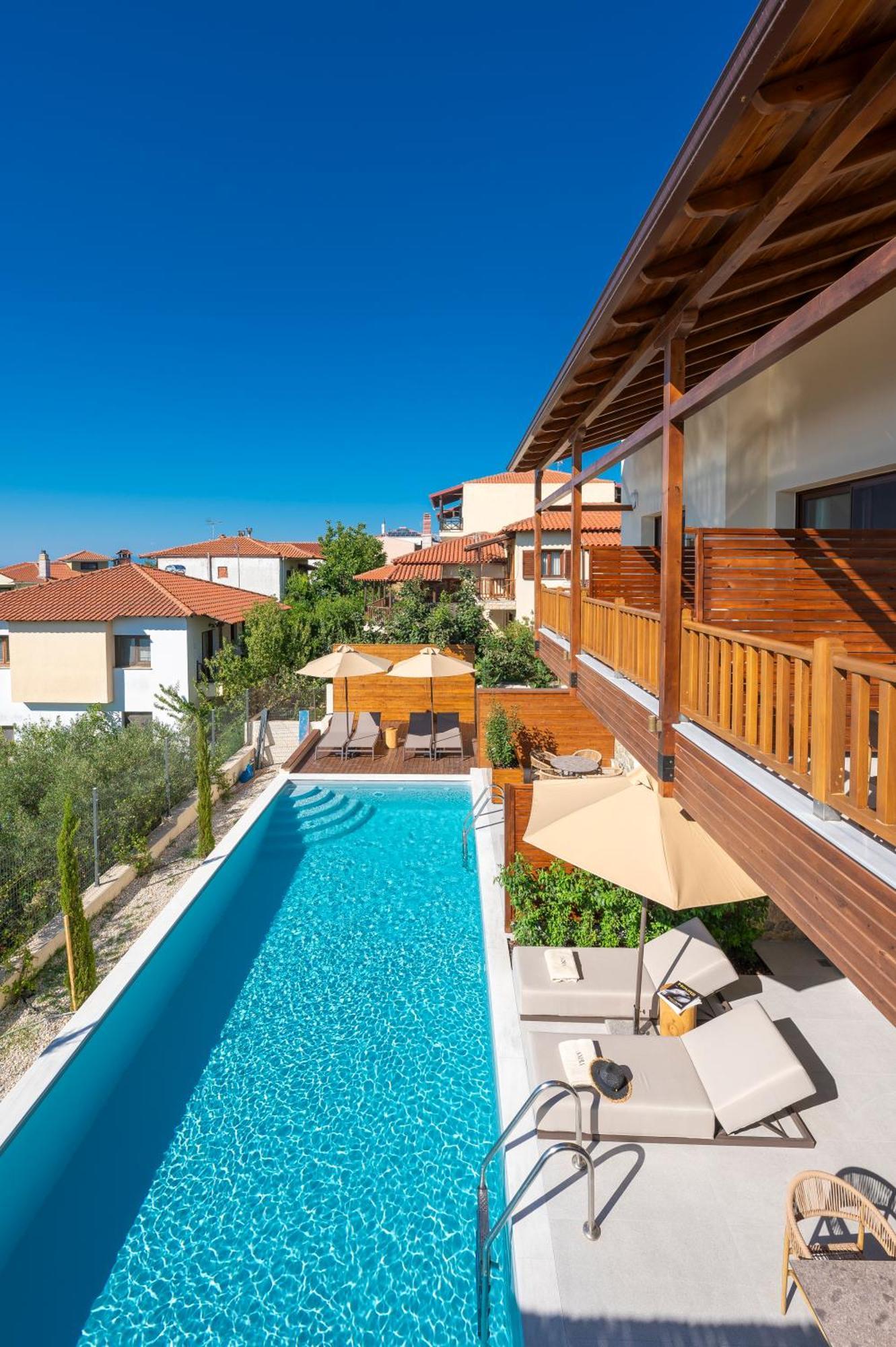 Anima Residence Nea Roda Ngoại thất bức ảnh