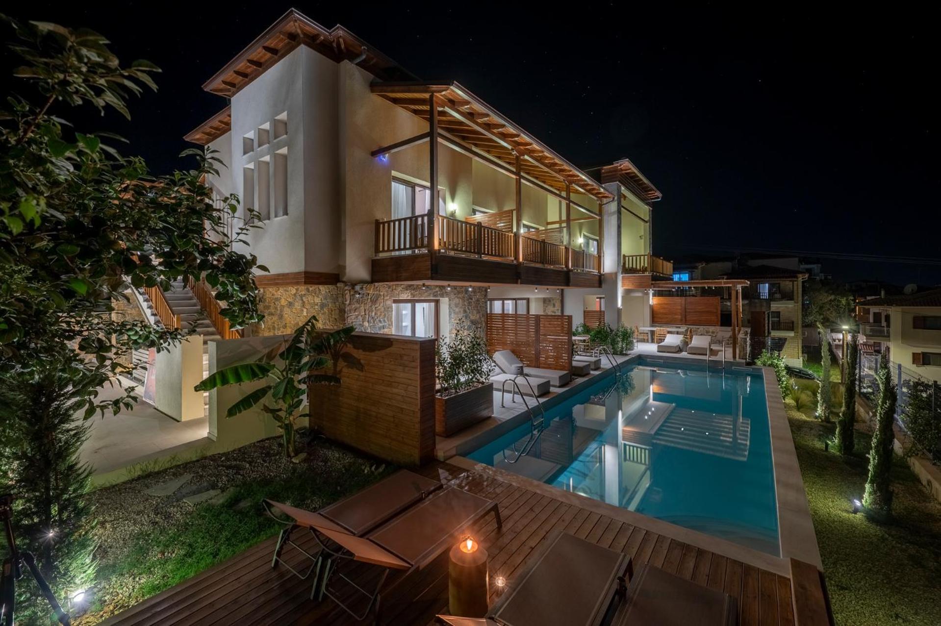 Anima Residence Nea Roda Ngoại thất bức ảnh